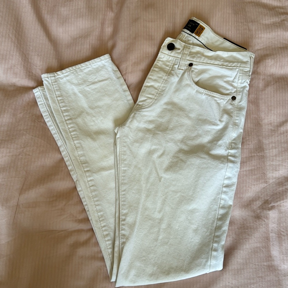 J.Crew Men's White Slim Fit Jeans - Size 29/32